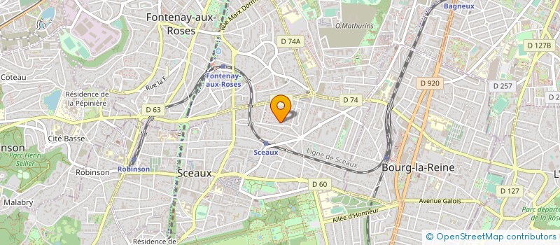 localisation de l'entreprise AIO COMPANY à SCEAUX