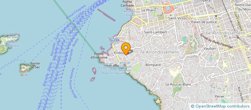 localisation de l'entreprise AIOLIV à MARSEILLE