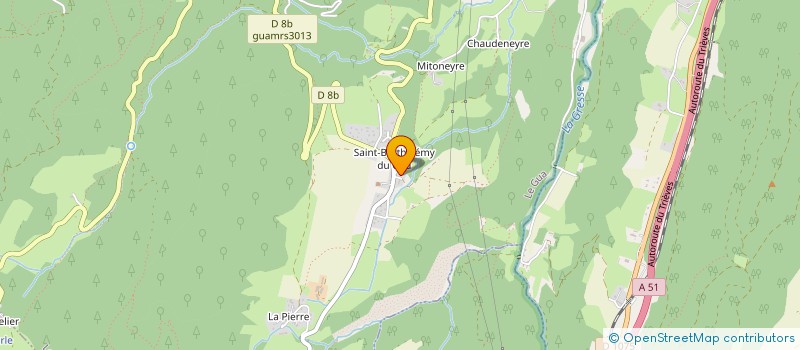 localisation de l'entreprise AION  LE GUA