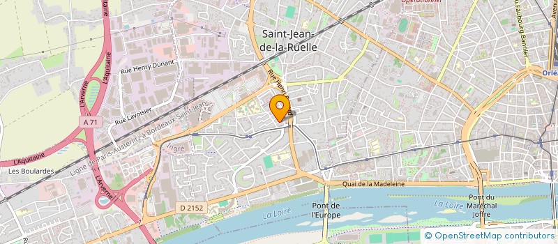 localisation de l'entreprise AIP BAT à SAINT-JEAN-DE-LA-RUELLE
