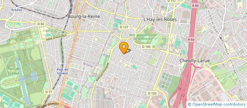 localisation de l'entreprise AIP CORP  L'HAY-LES-ROSES