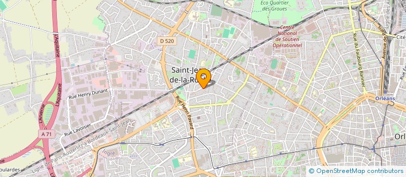 localisation de l'entreprise AIR 2 DRONES à SAINT-JEAN-DE-LA-RUELLE