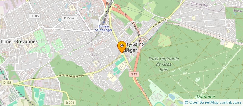 localisation de l'entreprise AIR-2-F à BOISSY-SAINT-LEGER