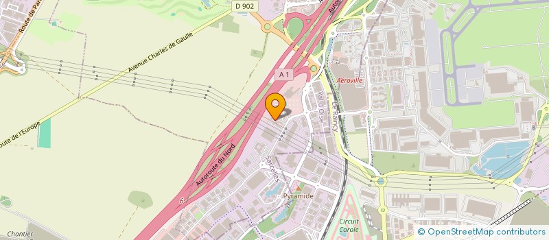 localisation de l'entreprise AIR 24  ROISSY-EN-FRANCE