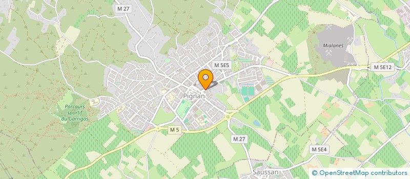 localisation de l'entreprise AIR 2L  PIGNAN