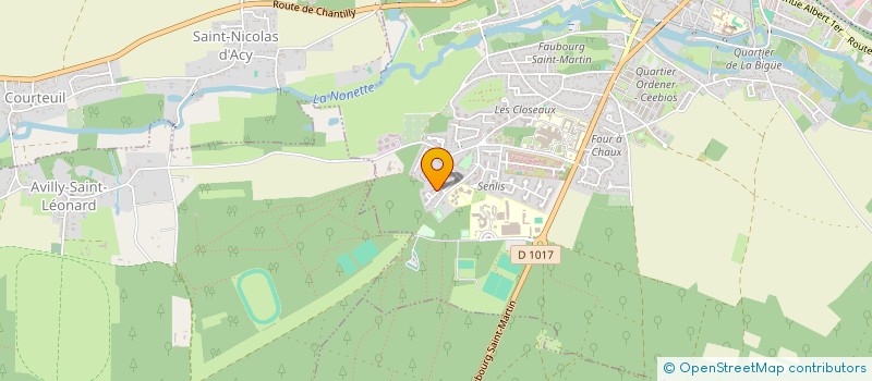 localisation de l'entreprise AIR 2S  SENLIS