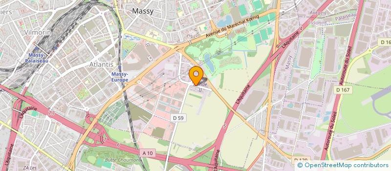 localisation de l'entreprise AIR'A PRINT  MASSY