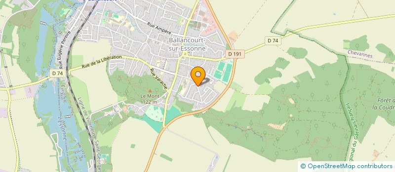 localisation de l'entreprise AIR-ACTION-SANTE  BALLANCOURT-SUR-ESSONNE