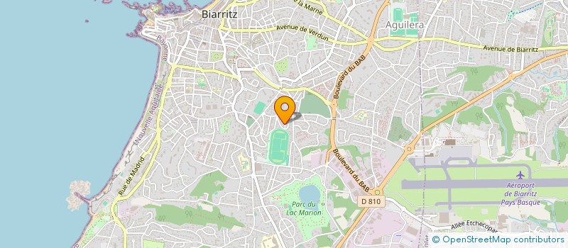 localisation de l'entreprise AIR ALBATROS à BIARRITZ