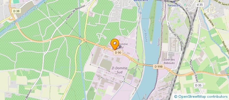 localisation de l'entreprise AIR AUTO  BEAUCAIRE