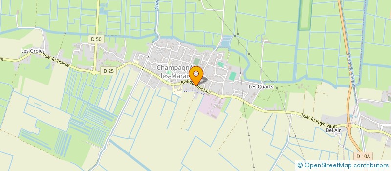 localisation de l'entreprise AIR AVENTURE  CHAILLE-LES-MARAIS