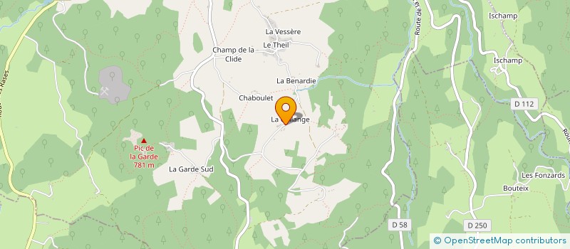 localisation de l'entreprise AIR B DRONE  SAINT-JEAN-DES-OLLIERES