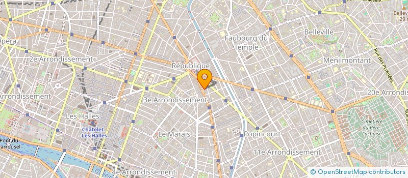 localisation de l'entreprise AIR B N B W & M  PARIS