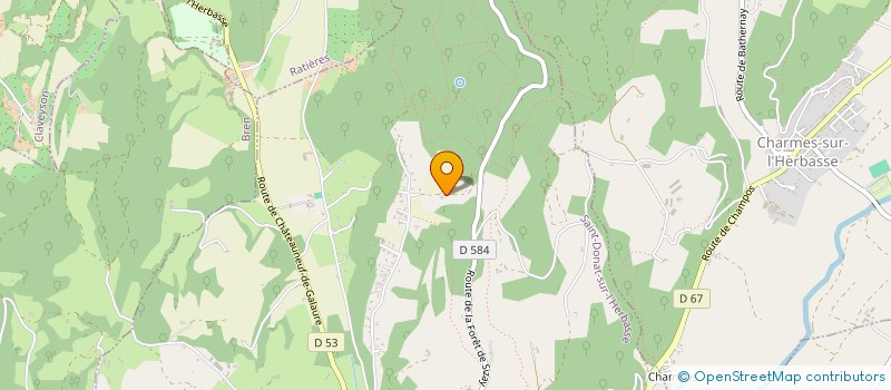 localisation de l'entreprise AIR'BASS EVENT  CLAVEYSON