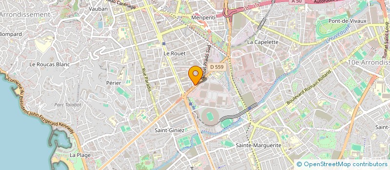 localisation de l'entreprise AIR BASSE CONSOMMATION  MARSEILLE