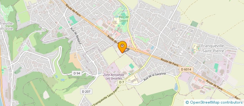 localisation de l'entreprise AIR BATI  FRANQUEVILLE-SAINT-PIERRE