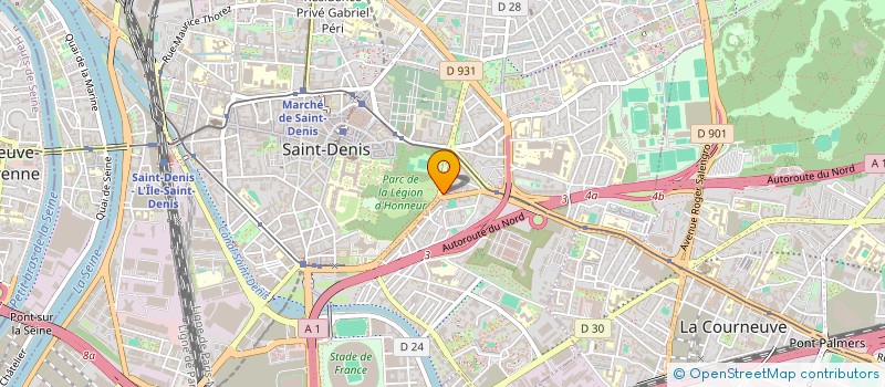 localisation de l'entreprise AIR BATIMENT à SAINT-DENIS
