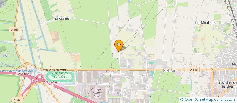 localisation de l'entreprise AIR BEL  SALON-DE-PROVENCE