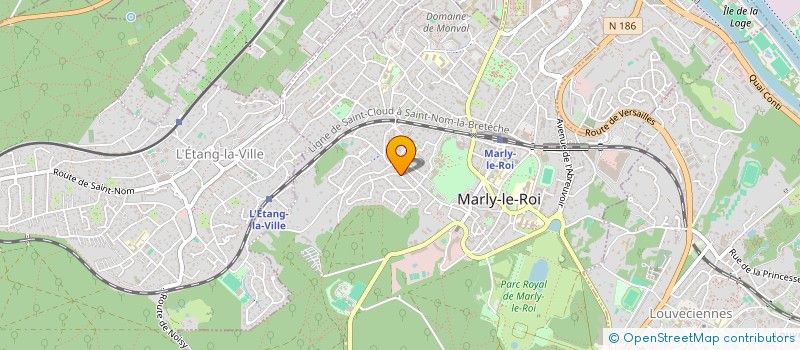 localisation de l'entreprise AIR BIRDY  MARLY-LE-ROI