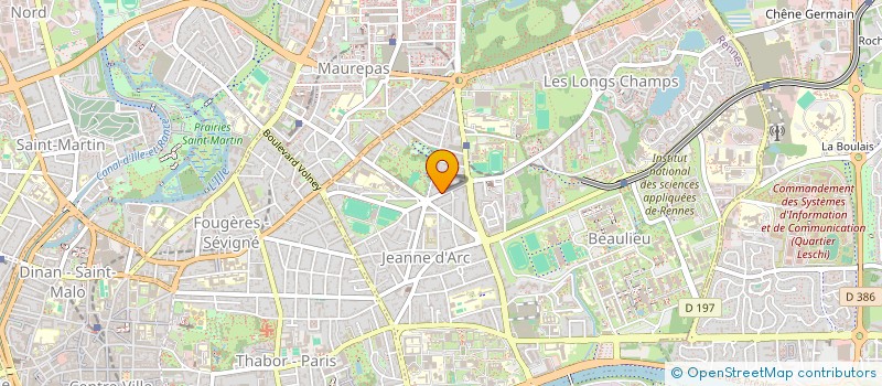 localisation de l'entreprise AIR-BIS  RENNES