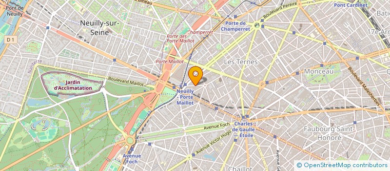 localisation de l'entreprise AIR BLEU à PARIS