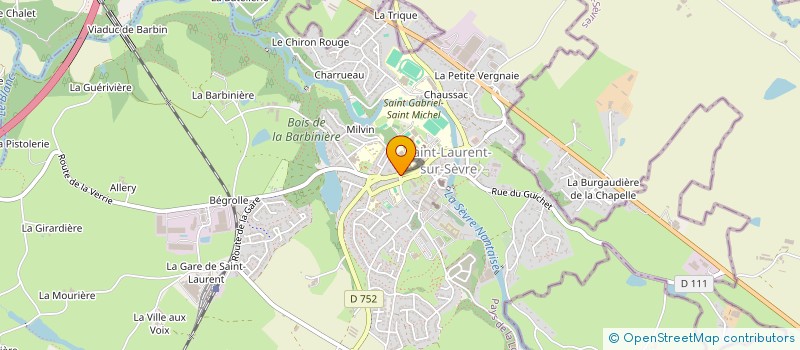 localisation de l'entreprise AIR-BM2C BARRE MAINTENANCE COMPRESSEUR CHAUFFAGE  MORTAGNE-SUR-SEVRE