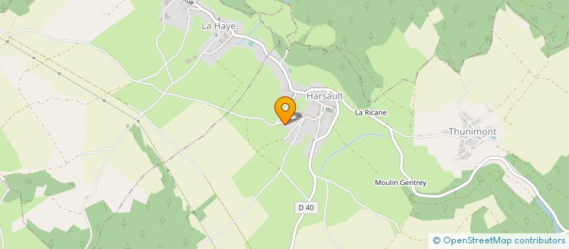 localisation de l'entreprise AIR BOULES 'O POILS  LA VOGE-LES-BAINS