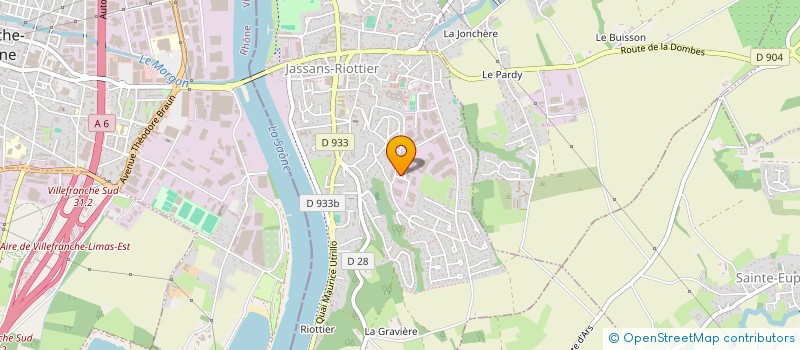 localisation de l'entreprise AIR C MULTISERVICE à JASSANS-RIOTTIER