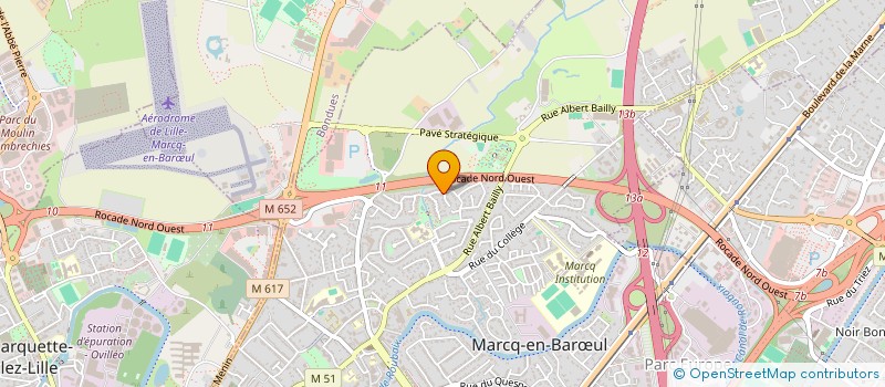 localisation de l'entreprise AIR CARE LABS à MARCQ-EN-BARŒUL