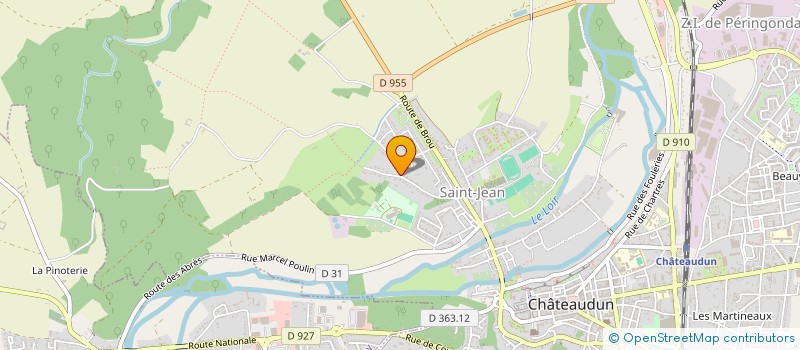 localisation de l'entreprise AIR CHATEAUDUN à CHATEAUDUN