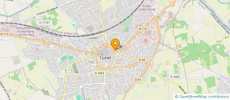 localisation de l'entreprise AIR COM 2000  LUNEL