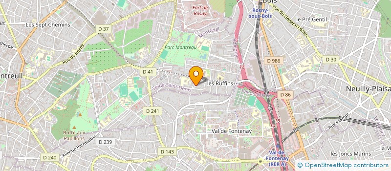 localisation de l'entreprise AIR CONCEPT TECHNOLOGY SARL à MONTREUIL