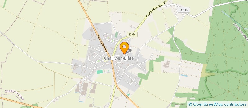 localisation de l'entreprise AIR CONDITIONER  CHAILLY-EN-BIERE