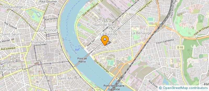 localisation de l'entreprise AIR CONFORT INGENIERIE à BORDEAUX