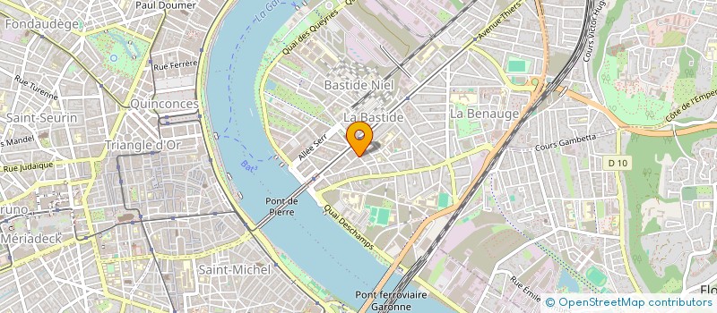 localisation de l'entreprise AIR CONFORT MAINTENANCE à BORDEAUX