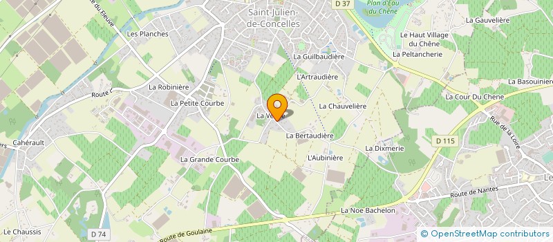 localisation de l'entreprise AIR CONNECT ENERGIE à SAINT-JULIEN-DE-CONCELLES