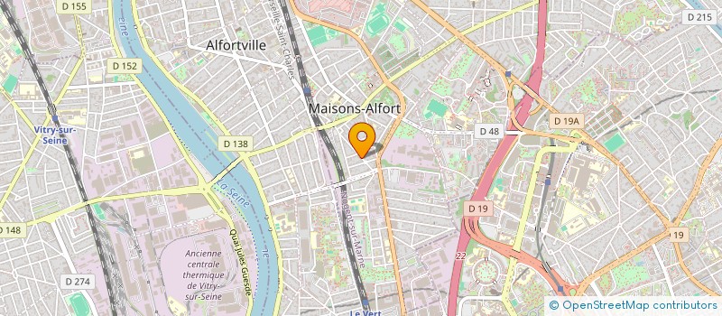 localisation de l'entreprise AIR CONSTRUCTION  MAISONS-ALFORT