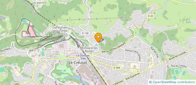 localisation de l'entreprise AIR COOLED WITH ATTITUDE  LE CREUSOT