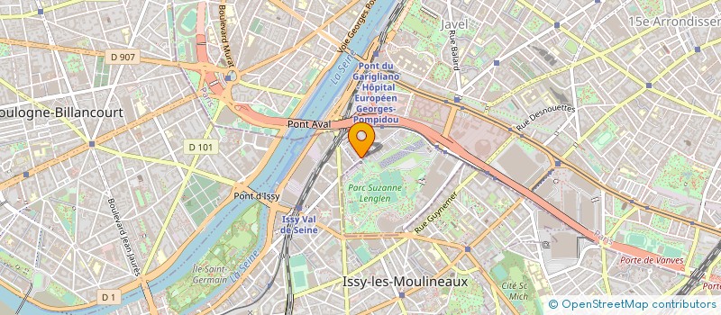 localisation de l'entreprise AIR CORPORATE SYSTEM à ISSY LES MOULINEAUX