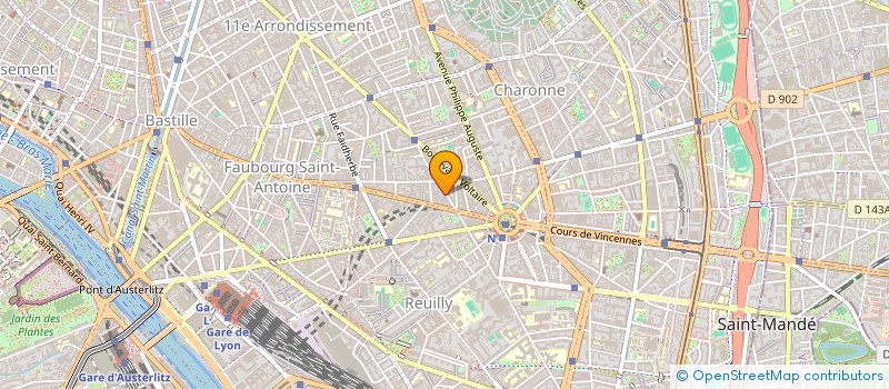 localisation de l'entreprise AIR CUIR  PARIS