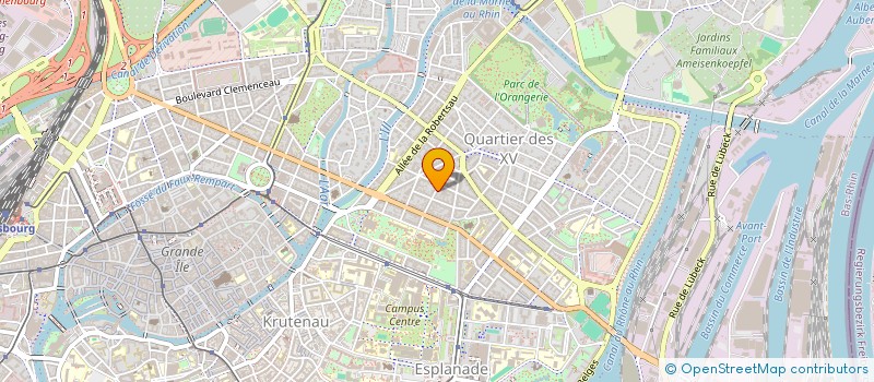 localisation de l'entreprise AIR&D à STRASBOURG