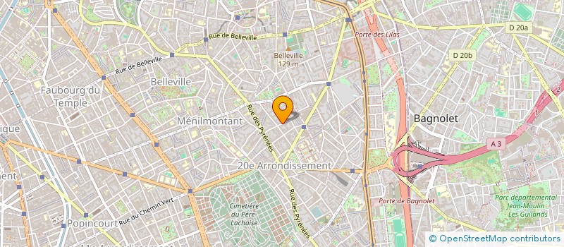 localisation de l'entreprise AIR D ISLANDE  PARIS