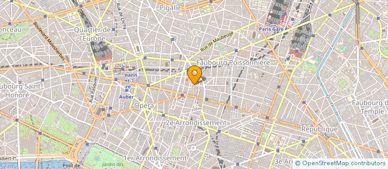 localisation de l'entreprise AIR DE CHASSE  PARIS