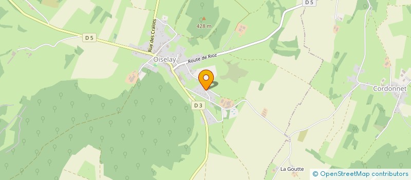 localisation de l'entreprise AIR DECAP  OISELAY-ET-GRACHAUX