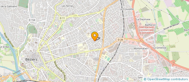 localisation de l'entreprise AIR DIAG TEST à BEZIERS