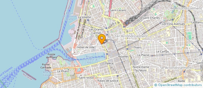 localisation de l'entreprise AIR DISTRIB à MARSEILLE