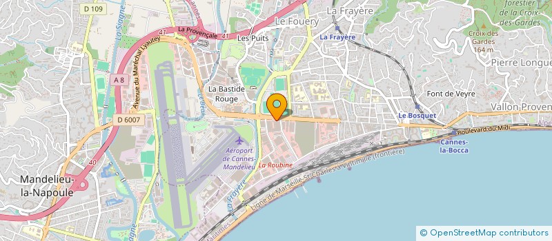 localisation de l'entreprise AIR DO  CANNES