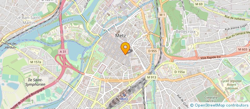 localisation de l'entreprise AIR DU TEMPS  METZ