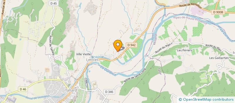 localisation de l'entreprise AIR EDELWEISS  TALLARD