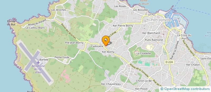 localisation de l'entreprise AIR ELEC'YE à L'ILE-D'YEU